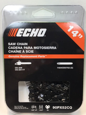 90PX52CQ Echo 14" Micro-LITE Chainsaw Chain CS-2511T
