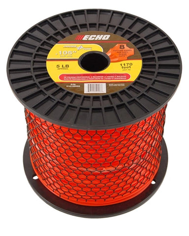 Echo Cross-Fire .130 Trimmer Line 5-Pound Spool (750 Feet) 316130054
